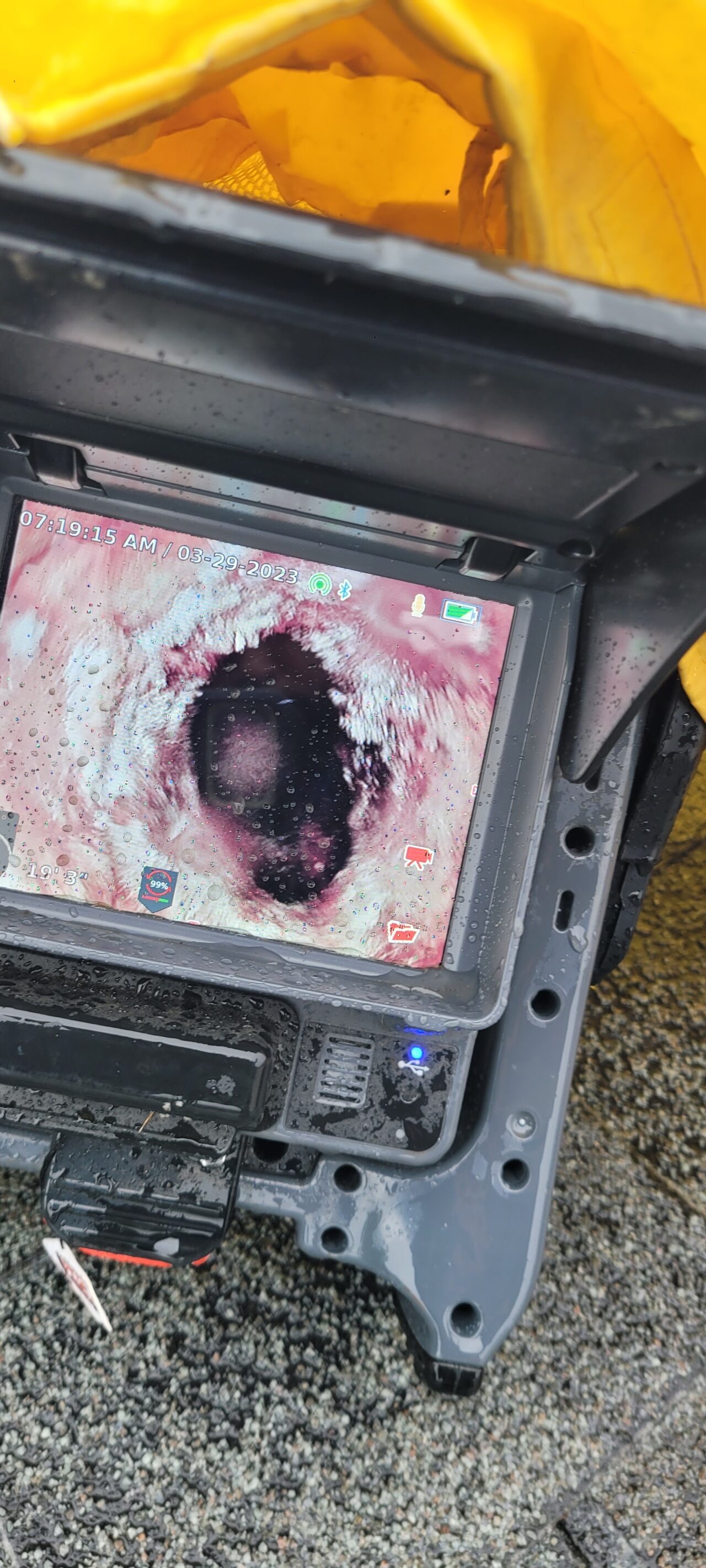 Water leak detection